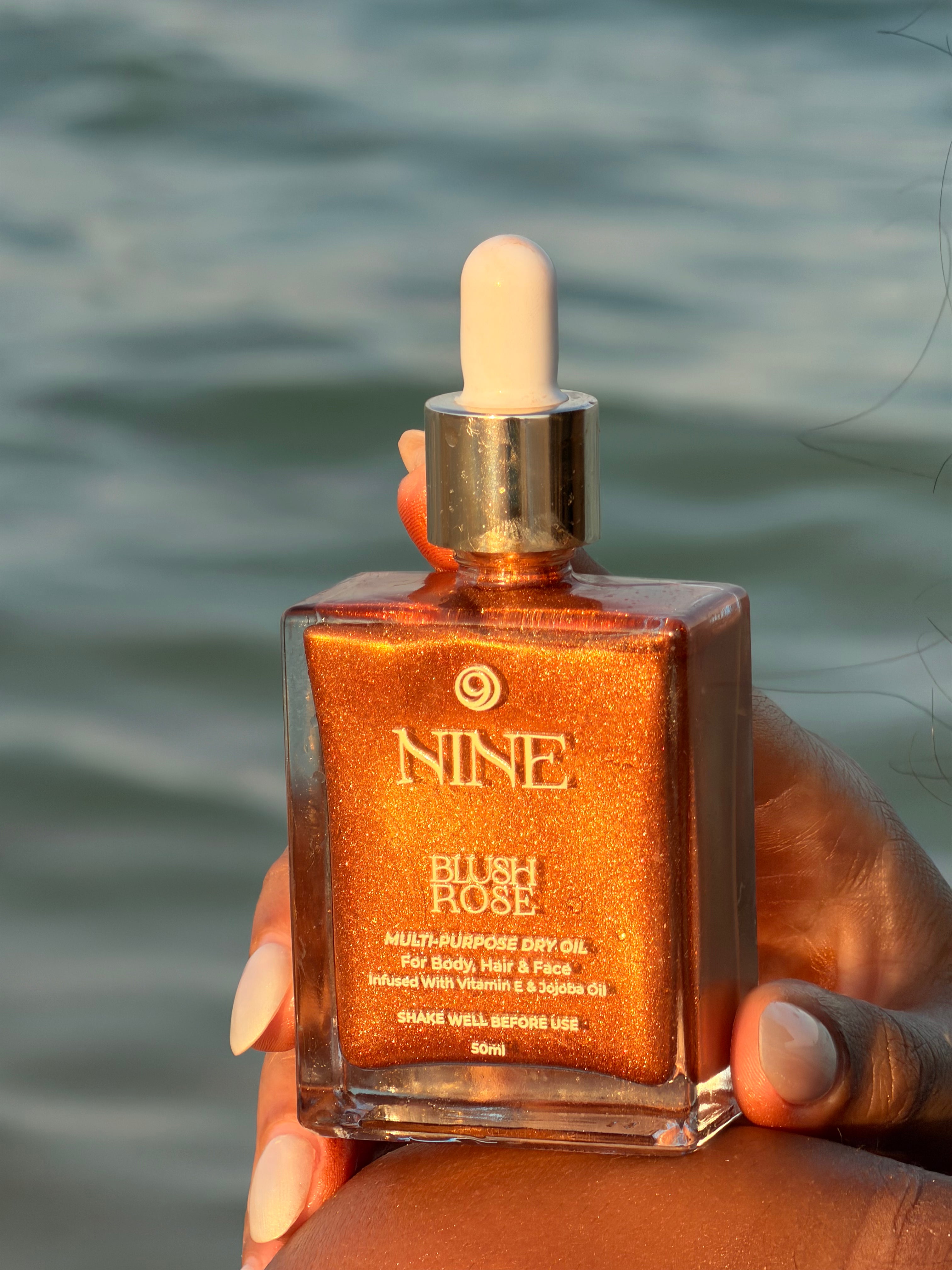 Dry Oil - Blush Rose Shimmer (Brown)